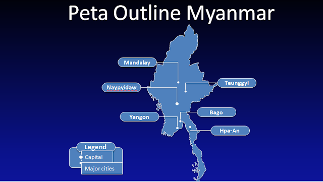 image: Slide 1 Template PPT Peta Myanmar Gratis
