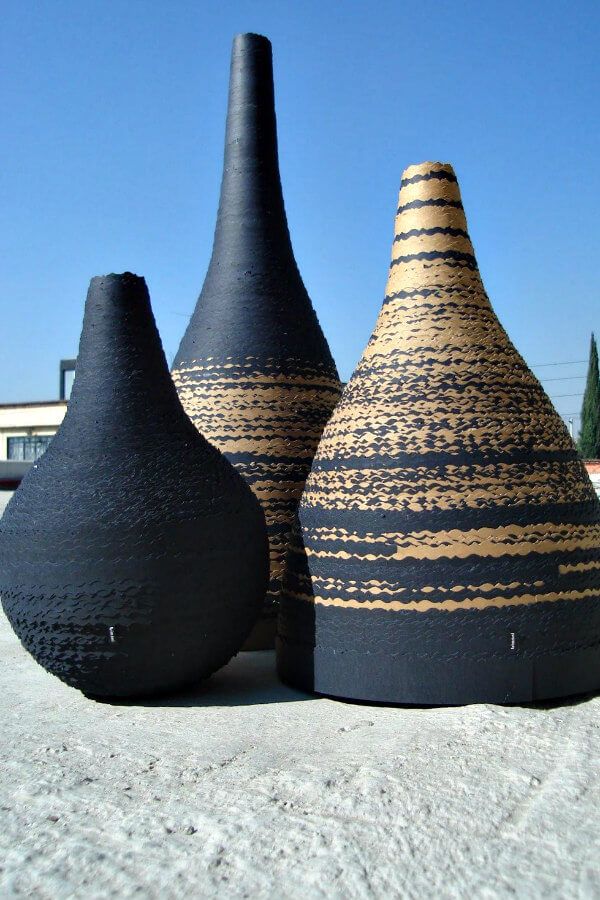 LargeScale 3D Quilling by Coleccion Serpentina