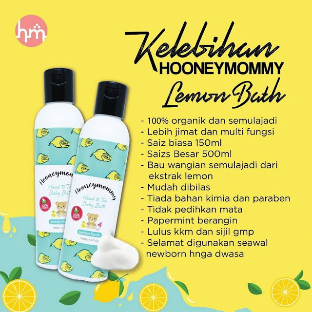 Kelebihan Honney Mommy Lemon Bath
