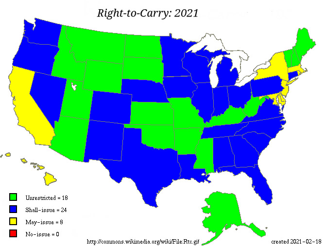 That man in black Constitutional Carry states map ( Permitless Carry That man in black Constitutional Carry states map ( Permitless Carry