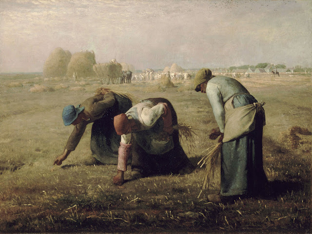 "Сборщицы колосьев",  Жан-Франсуа Милле, 1857 г.