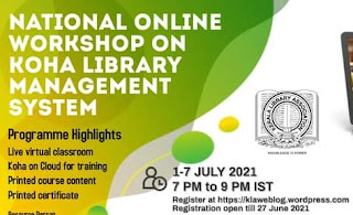 National Online Workshop on Koha