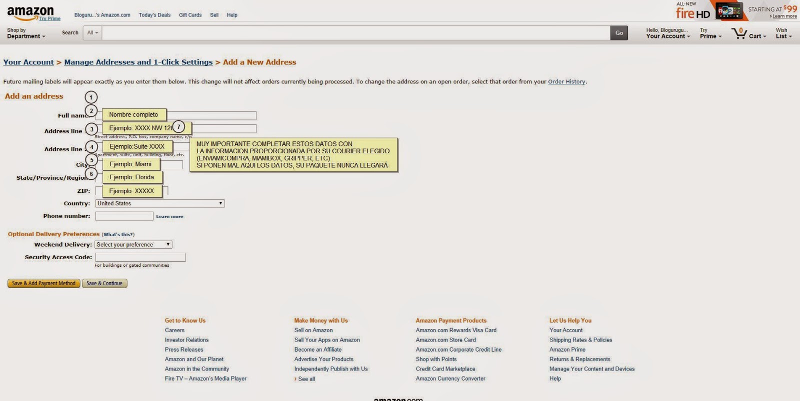 ¿Cómo comprar en Amazon desde Uruguay? Blog Uruguayo