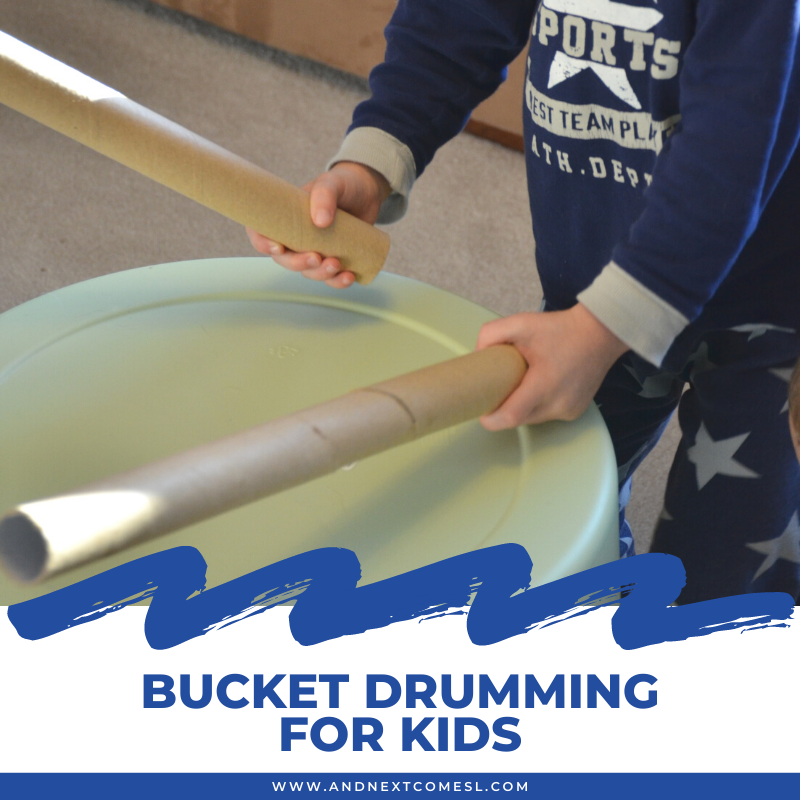 Bucket Drumming for Kids A Fun Gross Motor Music Activity And Next