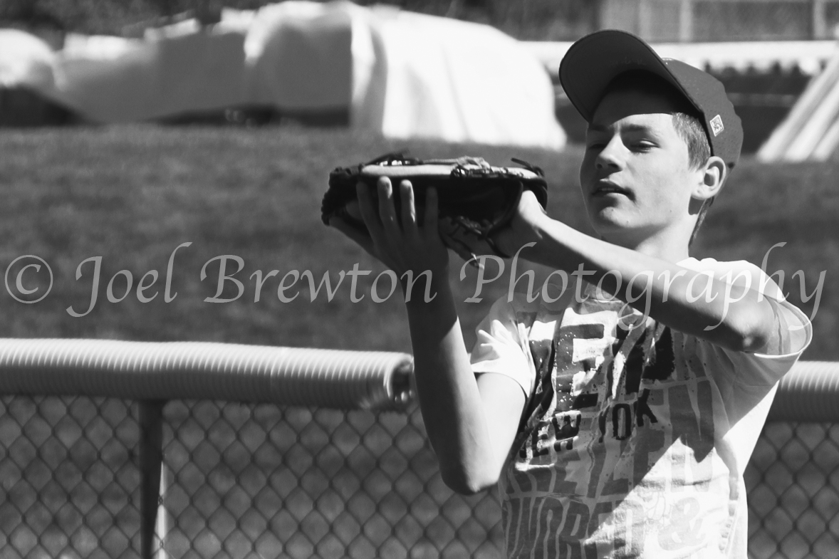 Joel Brewton Photography Baseball practice at Eberly Park, North Union