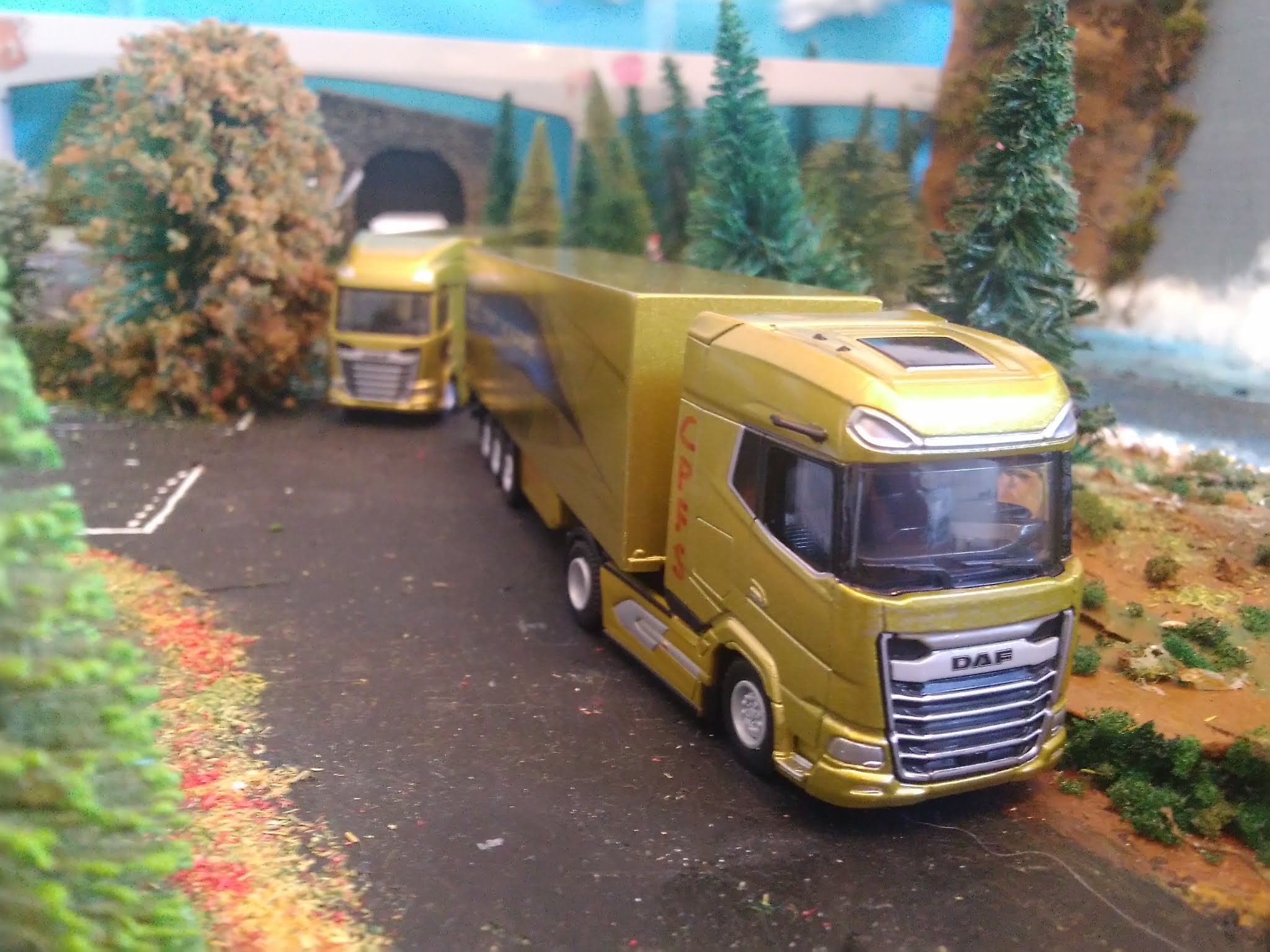 CarPro Transport DAF XF / XG 2022 World Premiere 1/87 Ho model diecast CPFS CarPro Transport