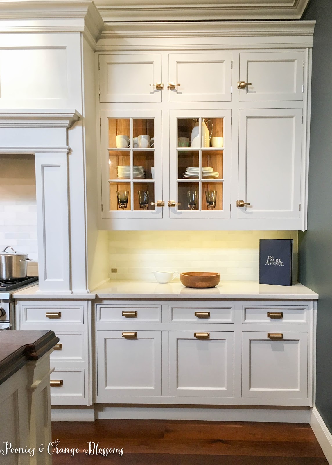 A Christopher Peacock Kitchen And Ice Box Hardware Petite Haus