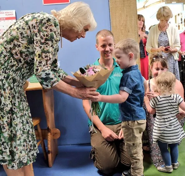 Prince Charles and Camilla, Duchess of Cornwall visited Isles of Scilly and met with and those on holiday on the island