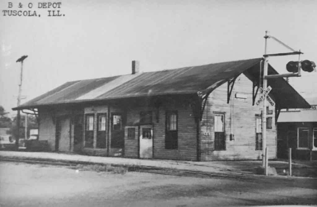 Towns and Nature Tuscola, IL B&O Depot