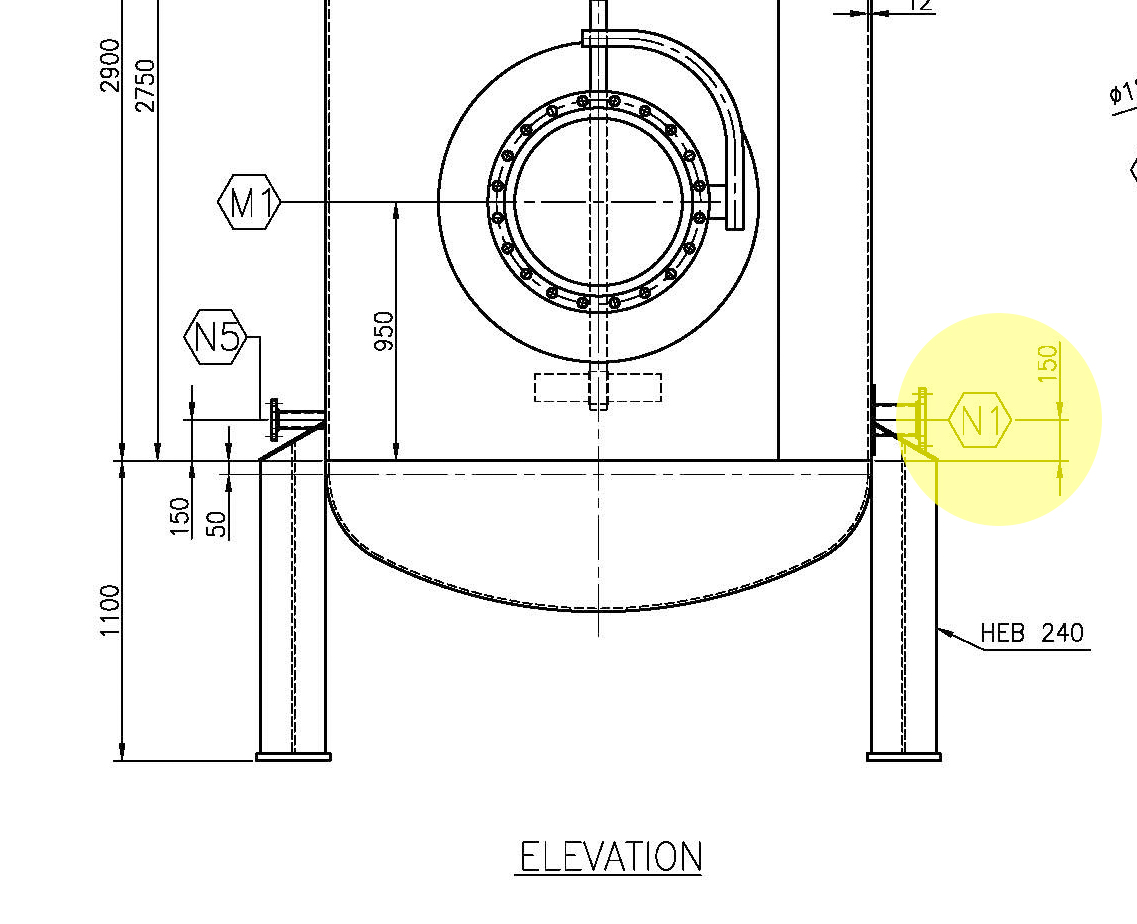 Dimensional Inspection of Pressure Vessel according to ASME Section