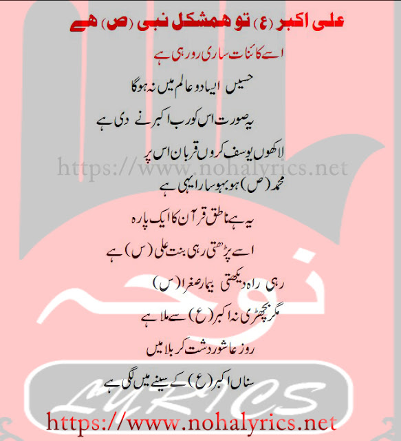Shakwal Party Ustad Haideri New Noha Lyrics