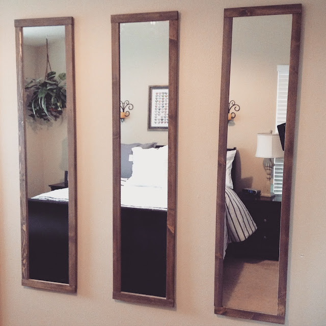 mimiberry creations How to Make Simple Frames for Mirrors of almost