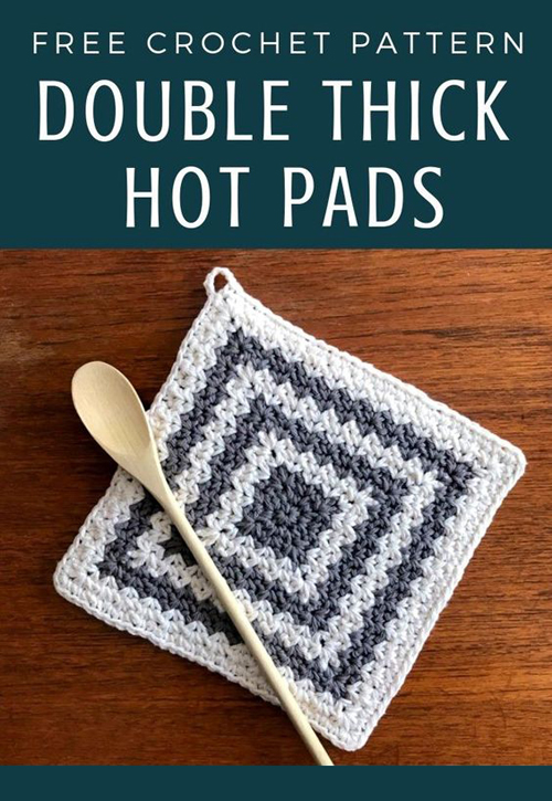 Country Crochet Hot Pad - Free Pattern
