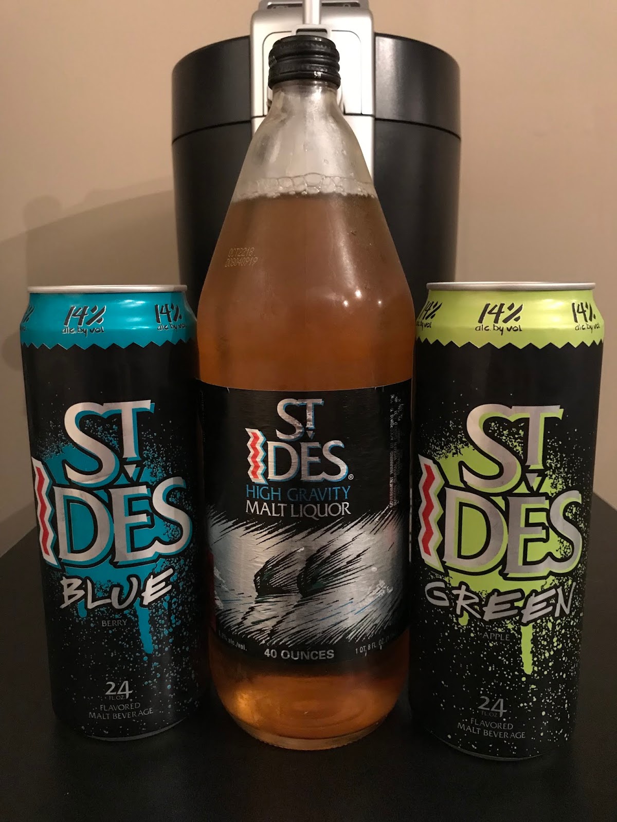 Malt Beverages Of The Week - St. Ides Blue and St. Ides Green