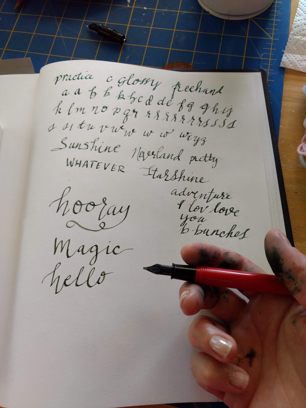 Hooray Calligraphy Inspiration Online