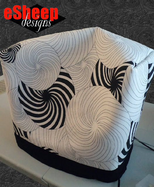 Sewing Machine Cover crafted by eSheep Designs