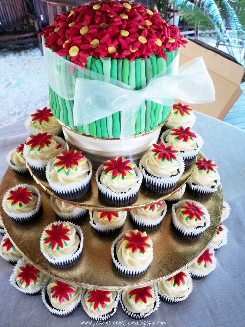 Jackie's Creations: Cake's first overseas trip!