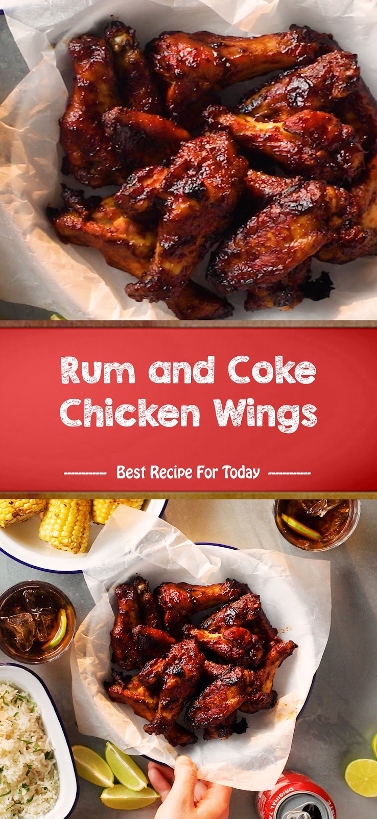 Rum and Coke Chicken Wings Jolly Lotus