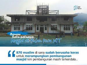 Ayo Bantu 870 Muslim Pulau Kura NTT Miliki Masjid