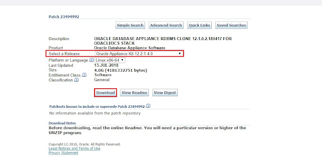 oda02 Instalando um novo Database Home no Oracle Database Appliance X7 2 S