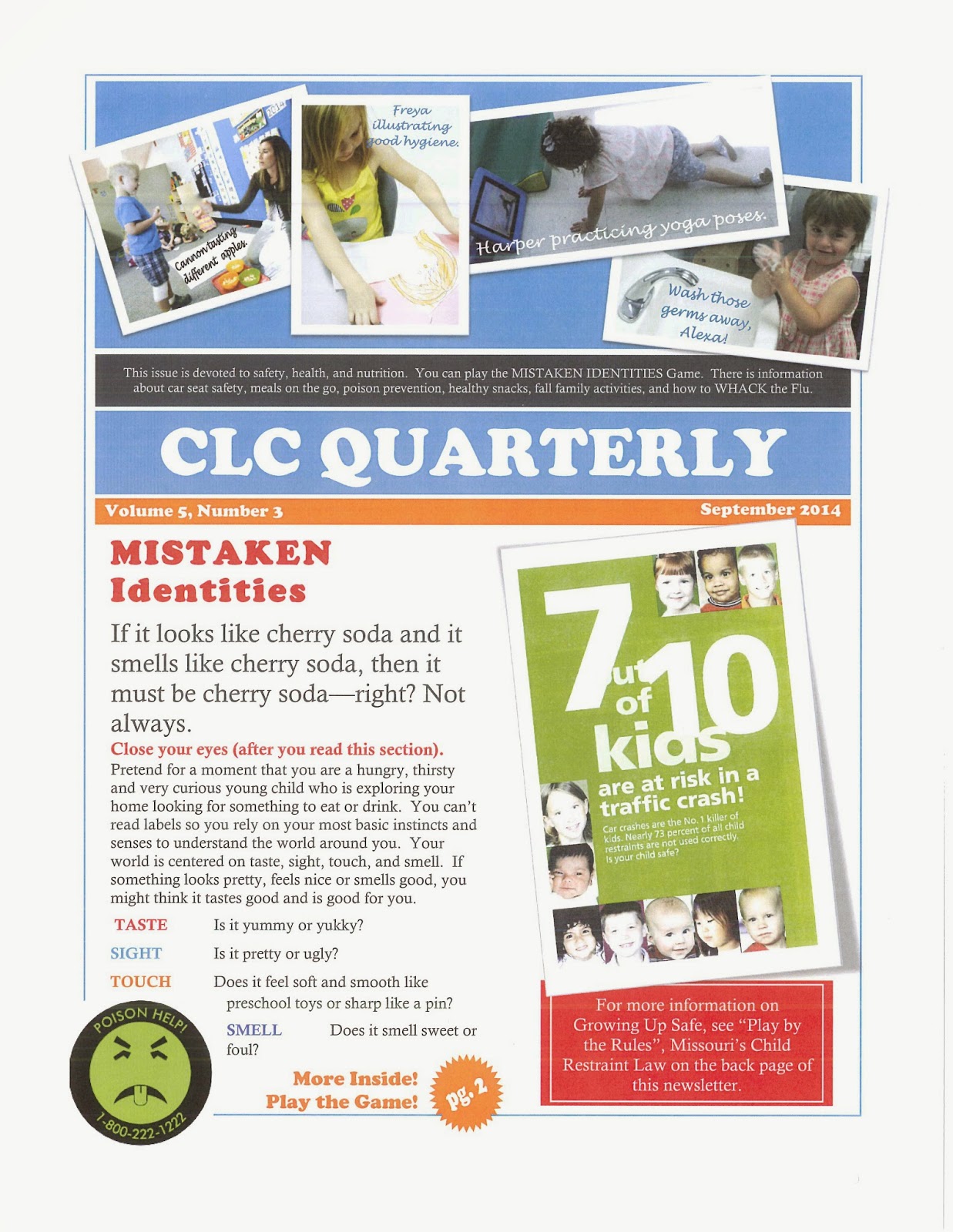 Children's Learning Center CLC Quarterly