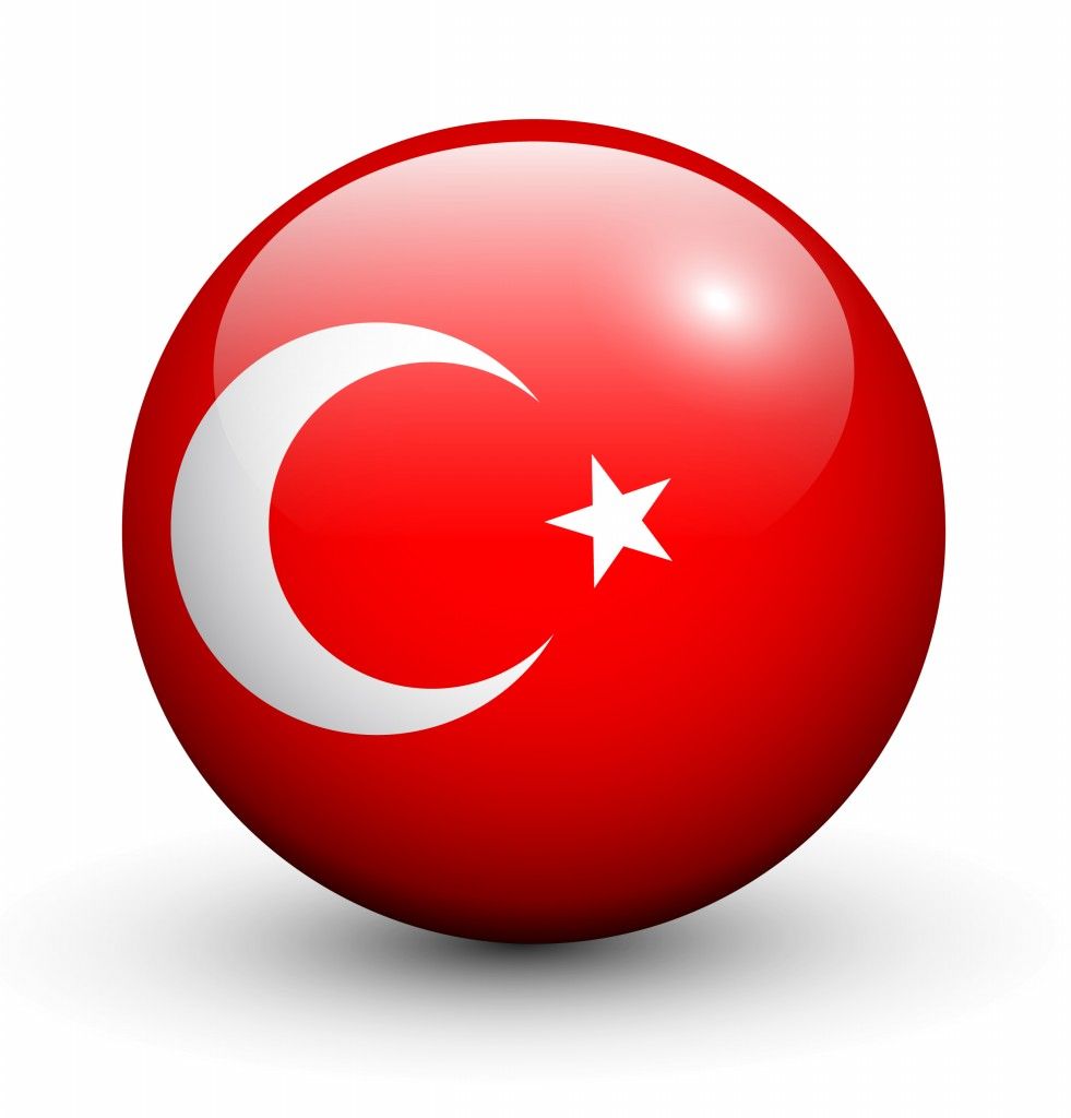 Turk Bayragi Yuvarlak Resimleri