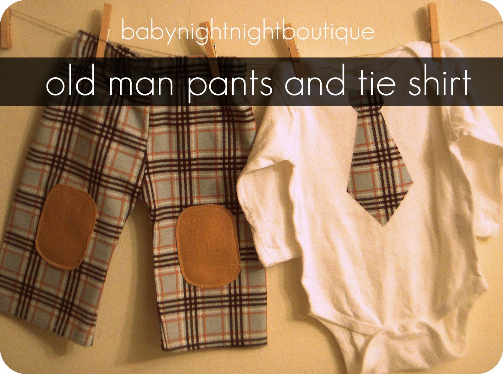 Bellapia Designs Old Man Pants and Tie Shirt...Another pant idea for