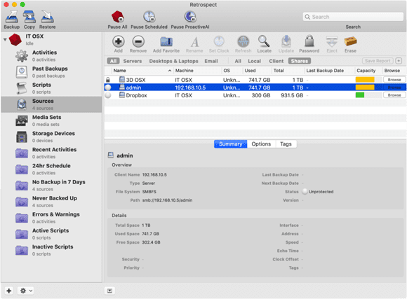 Retrospect Solo 17 Full for MacOS