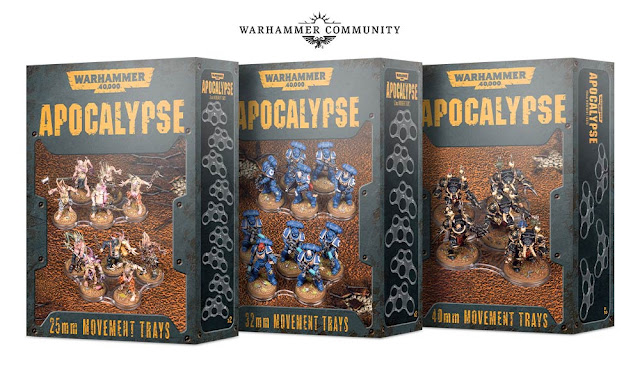 bandejas de movimiento Warhammer 40,000 Apocalypse