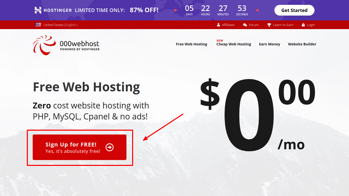 Free Web Hosting Sites With PHP, MySQL And CPanel, No Ads ...