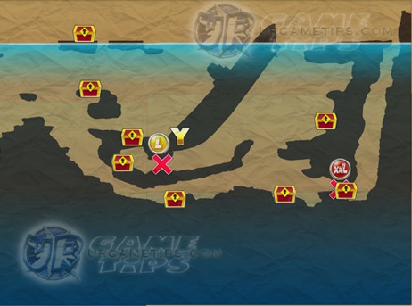Hungry Shark World South China Sea Treasure Map Best Map Collection
