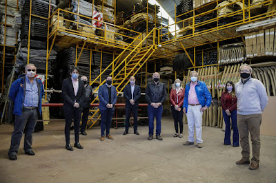 Malvinas Argentinas: Leo Nardini visitó la planta de Metalúrgica Del Viso Metalurgica%2Bdel%2Bviso