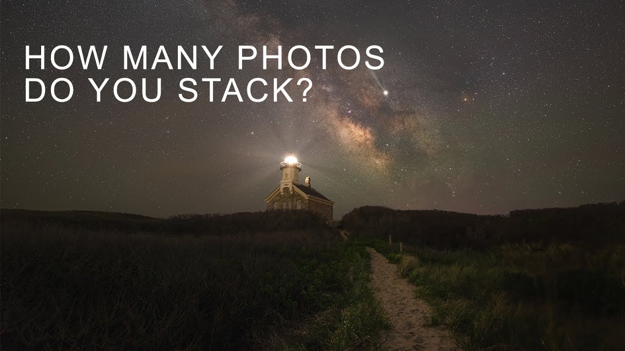 How many photos should you stack?