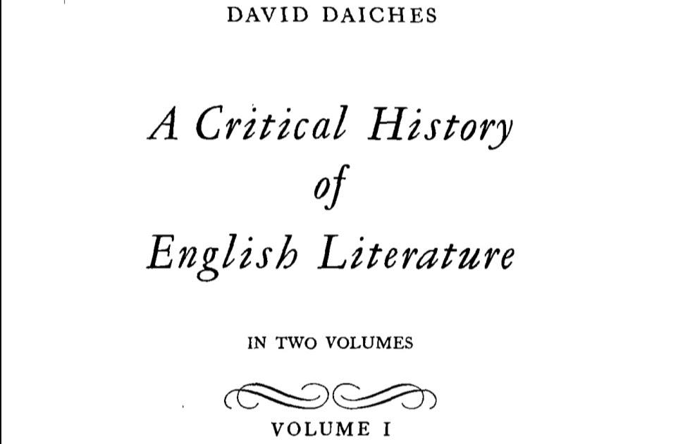 PDF BOOKS (History of English Literature)