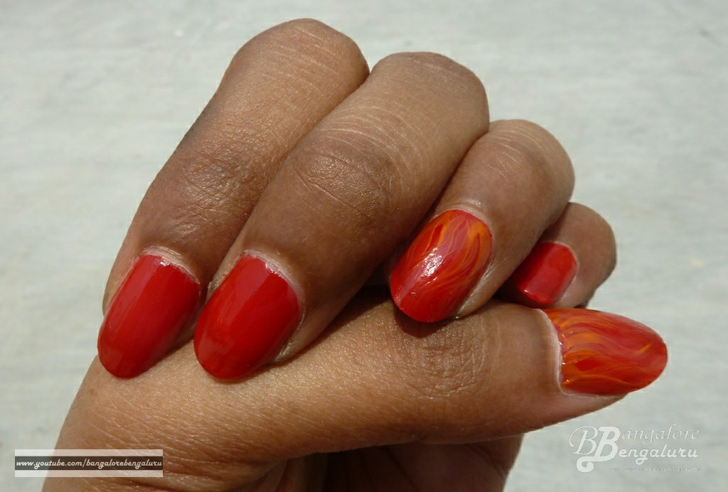6. "Fire and Ice Nail Art Tutorial" - wide 1