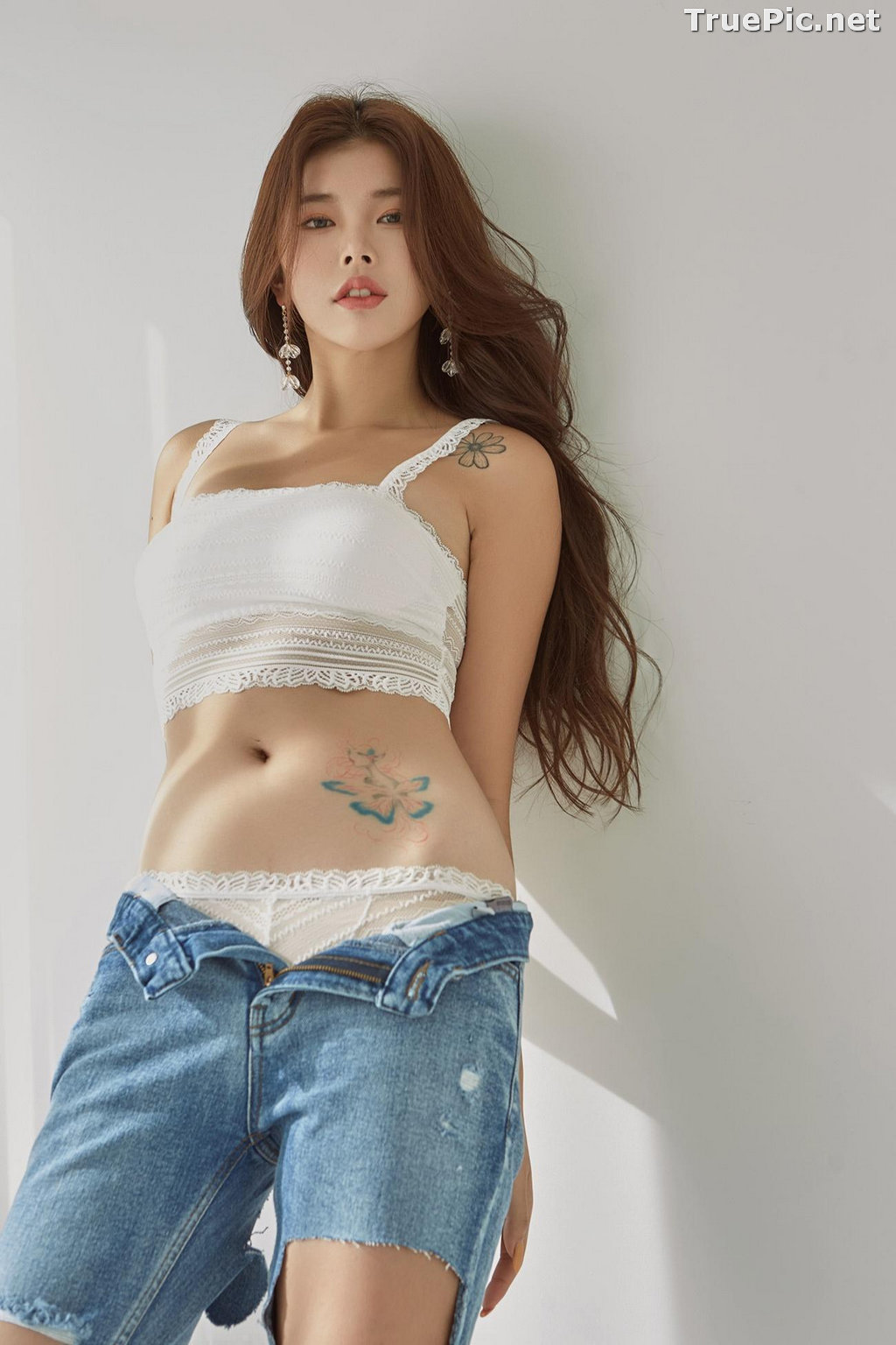 Image Korean Fashion Model – Da Yomi (다요미) – Lountess Spring Lingerie #2 - TruePic.net - Picture-60