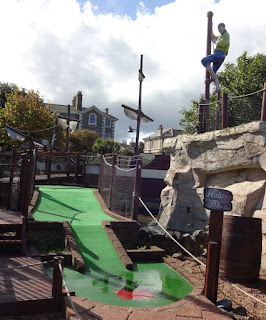 Pirate Adventure Golf course in Ryde