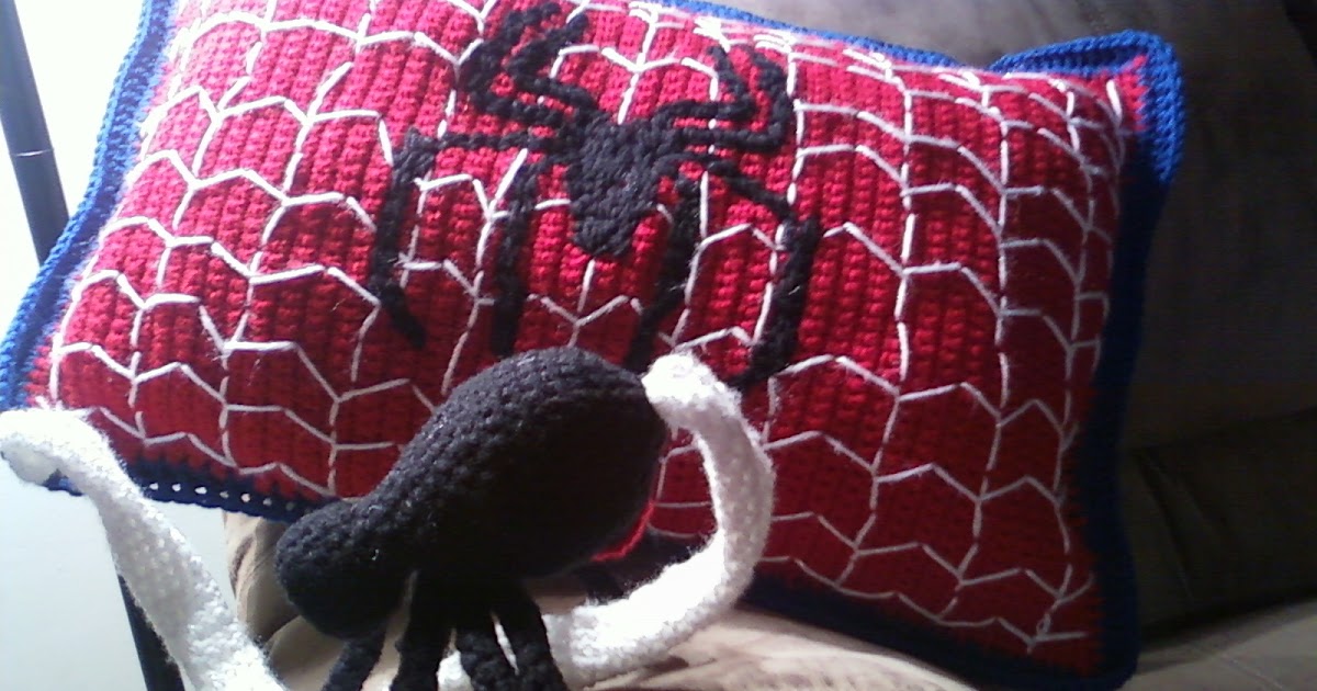 to Dunaway Crafts The Spiderman Pillow