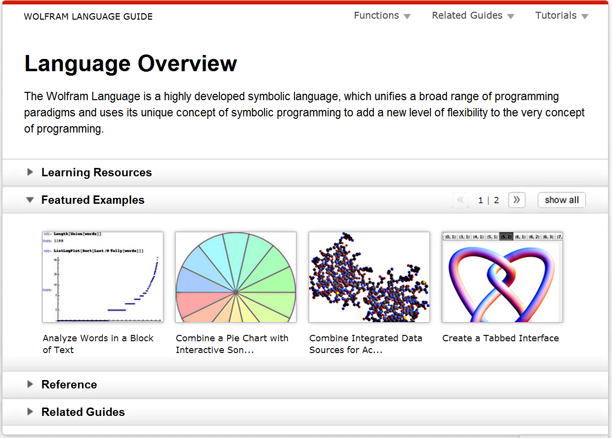 CIS 471: Wolfram Language -- a paradigm shift?