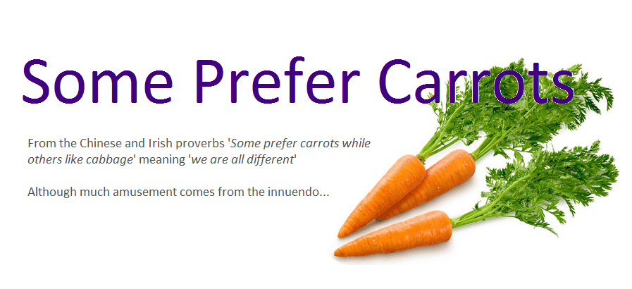 Some Prefer Carrots