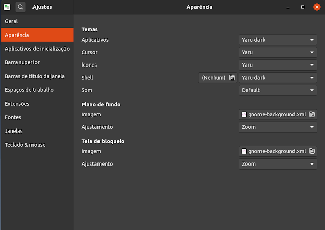 Tema Yaru do Ubuntu no Debian e em outras distribuições Linux - Dicas Linux e Windows