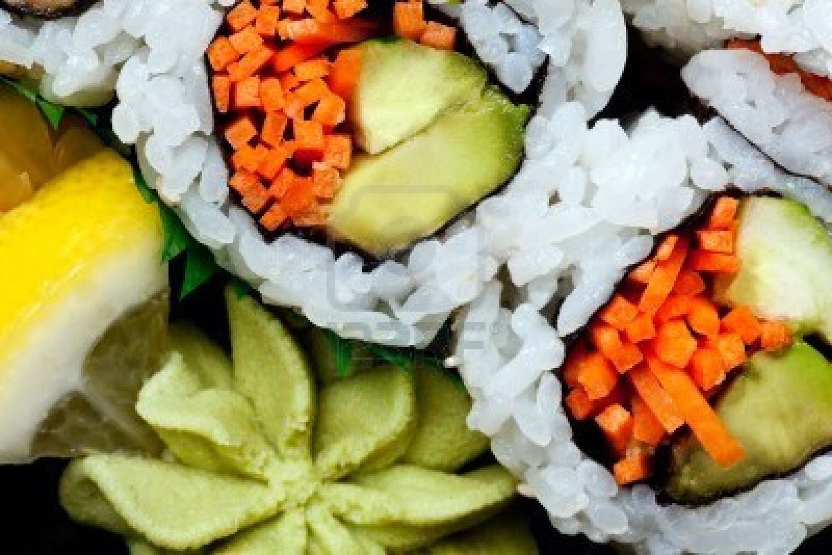 sushi vegetariano