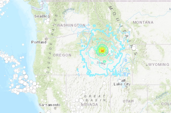 Challis, Idaho earthquake today measures 6.5: March 31, 2020