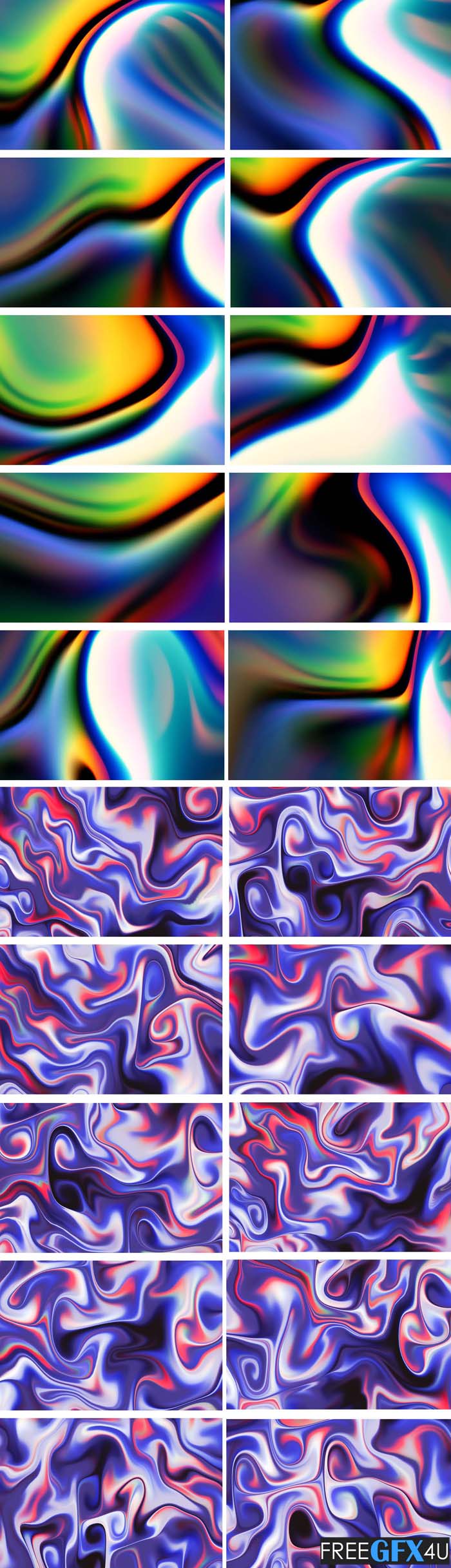 20 Fluid And Light Background