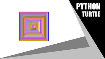 Python Turtle - Draw Multi Color Square Design | 3D Square |Draw Square ...