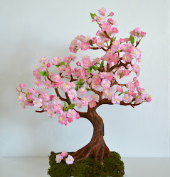 blossom cherry bonsai clay tree trees flower sakura flowers trunk blossoms drawing polymer whether japanese workshop flor japan flowering flores