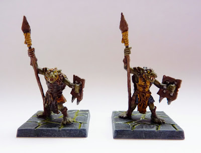 Goblin spears - Warlord of Galahir expansion for Mantic's Dungeon Saga.