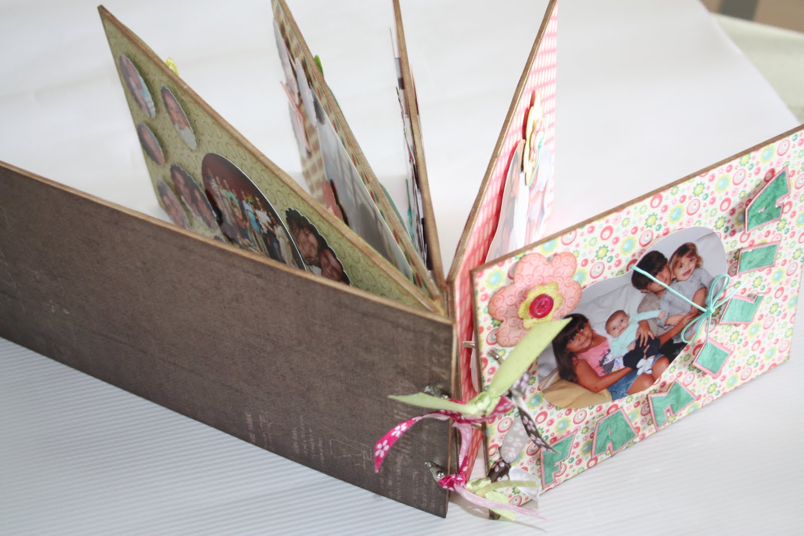 Scrap e Magia - Festas Personalizadas: Mini Álbum de Scrapbooking