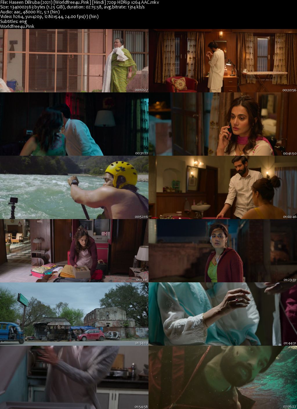 Haseen Dillruba 2021 Hindi Movie Download || HDRip 720p