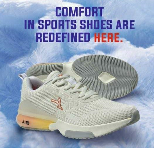 What is an air cushion and what are its benefits in shoes?